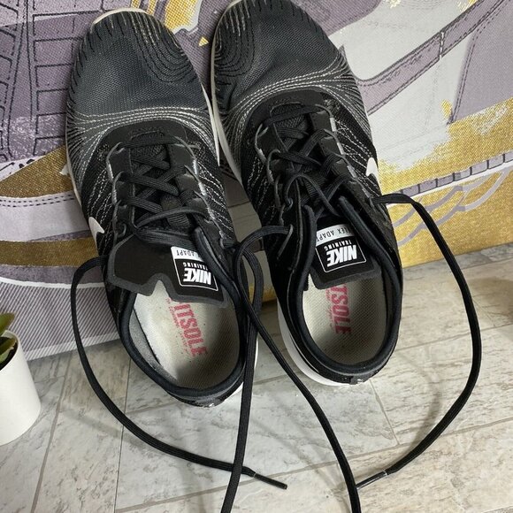 Nike Flex Adapt TR Womens Shoes Sneakers Size 6.5 Black White Running 831579-001 - Picture 9 of 11
